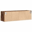TV vægskab Gammelt træ 100 x 30 x 30 cm Konstrueret træ