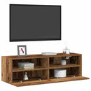 TV vægskab Gammelt træ 100 x 30 x 30 cm Konstrueret træ