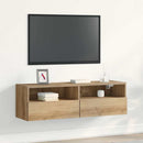 TV vægskab 100 x 30 x 30 cm artisan eg Konstrueret træ