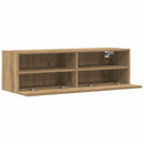 TV vægskab 2 pcs artisan eg 100 x 30 x 30 cm Konstrueret træ