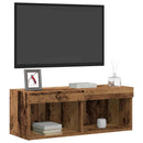 TV-møbelsæt 2 pcs Gammelt træ 80 x 30 x 30 cm Konstrueret træ