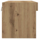 TV-møbelsæt med LED 2 pcs Artisan Egetræ 80 x 30 x 30 cm