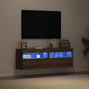 TV vægskab 2 pcs artisan eg 60 x 30 x 40 cm Konstrueret træ