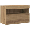 TV vægskab 2 pcs artisan eg 60 x 30 x 40 cm Konstrueret træ
