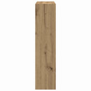 Sko skab med hylde Røget eg 80 x 21 x 87,5 cm Konstrueret træ