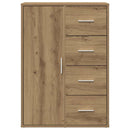 Sideboard Artisan Egetræ 60 x 31 x 84 cm Konstrueret træ