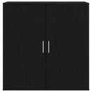 Sideboard Sort eg 79 x 38 x 80 cm Konstrueret træ