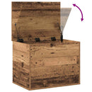 Opbevaringskasse Gammelt træ 60 x 42 x 46 cm Konstrueret træ