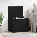 Opbevaringskasse Sort eg 60 x 42 x 46 cm Konstrueret træ