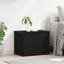 Opbevaringskasse Sort eg 60 x 42 x 46 cm Konstrueret træ