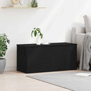 Opbevaringskasse Sort eg 100 x 42 x 46 cm Konstrueret træ