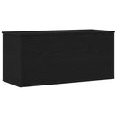 Opbevaringskasse Sort eg 100 x 42 x 46 cm Konstrueret træ