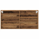Display Skab Gammelt træ 100 x 8,5 x 50 cm Konstrueret træ
