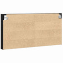 Display Skab Sort eg 100 x 8,5 x 50 cm Konstrueret træ