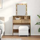 Dressingbord artisan eg 80 x 41 x 144,5 cm Konstrueret træ