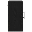 Vægskab Vægmonteret Sort eg 60 x 31,5 x 60 cm Konstrueret træ