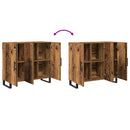 Sideboard Gammelt træ 90 x 34 x 80 cm Konstrueret træ