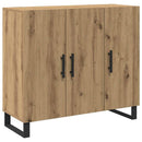 Sideboard Artisan Egetræ 90 x 34 x 80 cm Konstrueret træ