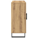 Sideboard Artisan Egetræ 90 x 34 x 80 cm Konstrueret træ