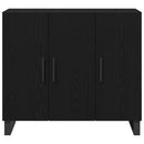 Sideboard Sort eg 90 x 34 x 80 cm Konstrueret træ
