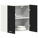 Hængeskab Lyon Sort eg 60 x 31 x 60 cm Konstrueret træ