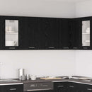 Hængeskab Lyon Sort eg 80 x 31 x 60 cm Konstrueret træ