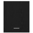 Hængeskab Lyon 2 pcs Sort eg 50 x 31 x 60 cm Konstrueret træ