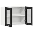 Hængeskab Lyon Sort eg 80 x 31 x 60 cm Konstrueret træ