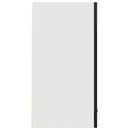 Hængeskab Lyon Sort eg 80 x 31 x 60 cm Konstrueret træ
