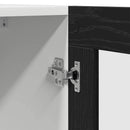Hængeskab Sort eg 60 x 31 x 60 cm Konstrueret træ