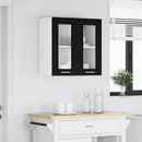 Hængeskab Sort eg 60 x 31 x 60 cm Konstrueret træ
