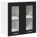 Hængeskab Sort eg 60 x 31 x 60 cm Konstrueret træ