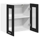 Hængeskab Sort eg 60 x 31 x 60 cm Konstrueret træ
