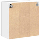 Hængeskab Sort eg 60 x 31 x 60 cm Konstrueret træ