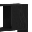 TV-møbelsæt Vægmonteret Sort 80 x 24 x 186 cm Konstrueret træ