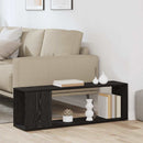 TV-møbelsæt Vægmonteret Sort 100 x 24 x 63 cm Konstrueret træ