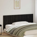 Senge Hovedgærde Sort eg 160 x 1.5 x 80.5 cm Konstrueret træ
