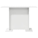 Spisebord Hvid 110 x 60 x 75 cm Konstrueret træ