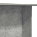 Spisebord Beton Grå 110 x 60 x 75 cm Konstrueret træ