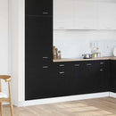 Hængeskab med skuffe Sort eg 40 x 46 x 81,5 cm Konstrueret træ