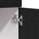 Hængeskab med skuffe Sort eg 80 x 31 x 81,5 cm Konstrueret træ