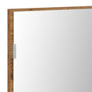 Spejl Vægmonteret Gammelt træ 80 x 37 cm Glas og Ingeniørtræ