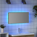 Spejl artisan eg 80 x 37 cm Glas og Ingeniørtræ