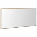 Spejl artisan eg 80 x 37 cm Glas og Ingeniørtræ
