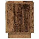 Natbord med skuffe Gammelt træ 45 x 34 x 44 cm Konstrueret træ