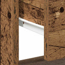 Natbord 2 pcs Gammelt træ 45 x 34 x 44 cm Konstrueret træ