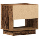 Natbord 2 pcs Gammelt træ 45 x 34 x 44 cm Konstrueret træ