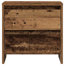Natskab 2 pcs Gammelt træ 45 x 34 x 44,5 cm Konstrueret træ