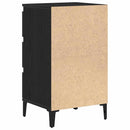 Natskab Sort eg 45 x 35 x 44 cm Konstrueret træ