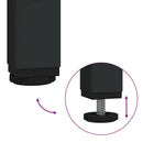 Konsolbord Sort eg 200 x 30 x 75 cm Konstrueret træ